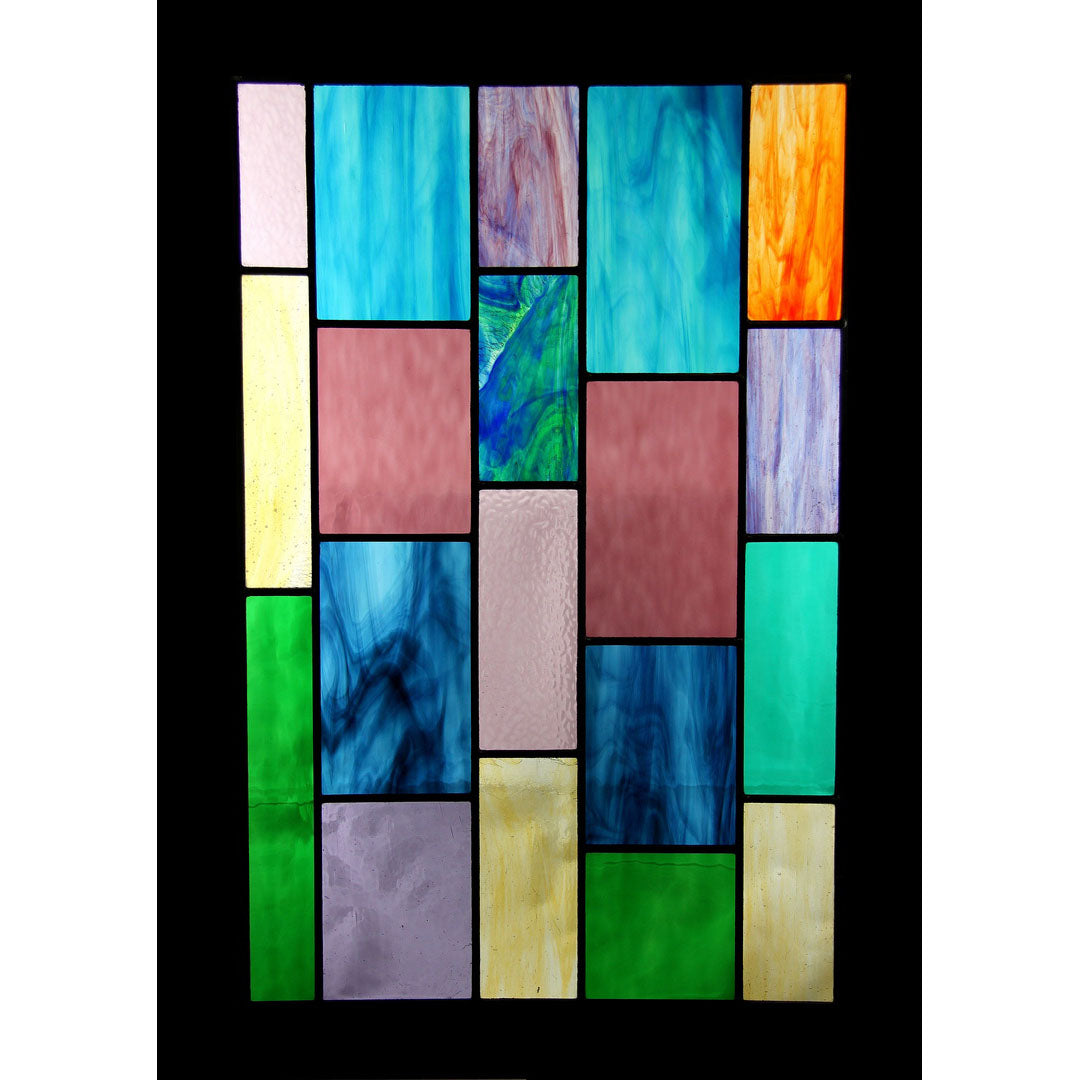 Stained Glass Panels in Bar
