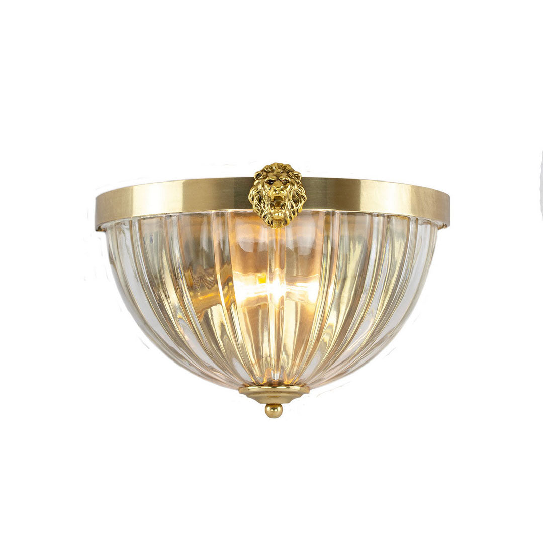 Belzoni Pendant with Tiered Squares Brushed Brass