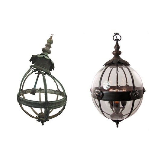 Restored Globe Lantern