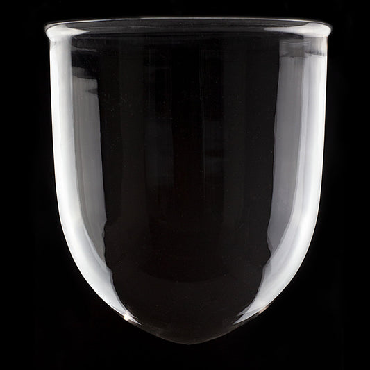 Georgian Lantern Glass Large Clear