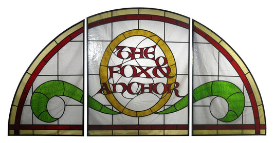 Fox & Anchor Window Panel