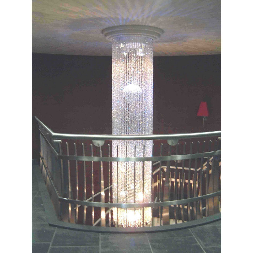 Crystal Chandelier Colour Changing