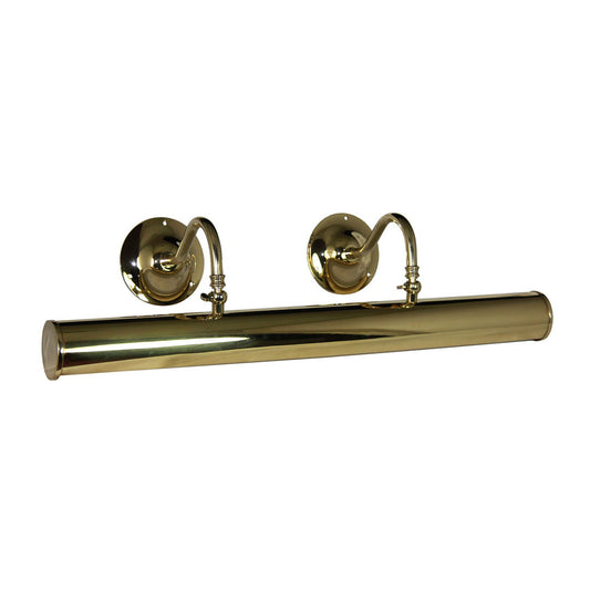 Bromley Large   Picture Light - Polished Brass