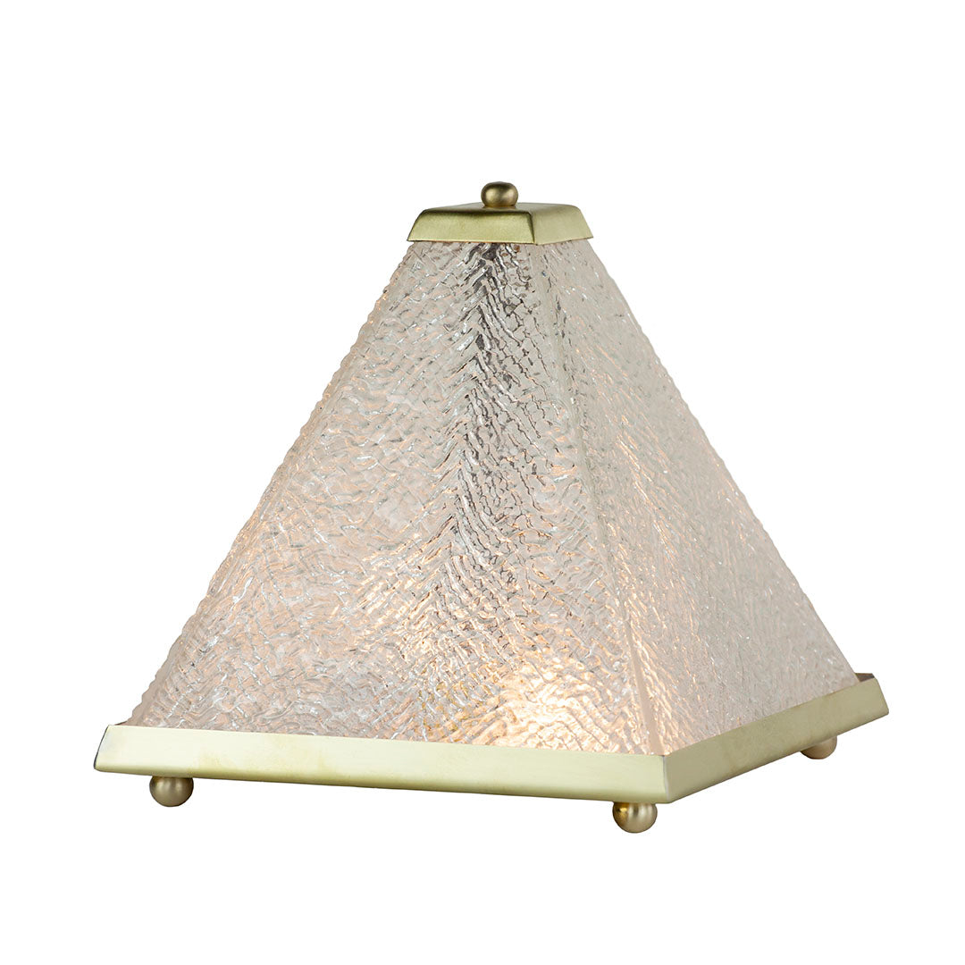 Balik Herringbone Pyramid Table Lamp