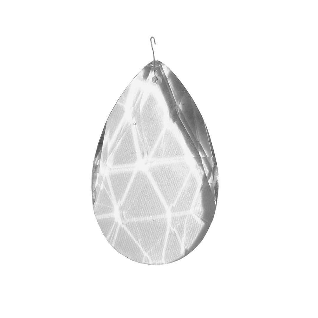 Almond Crystal Large Clear